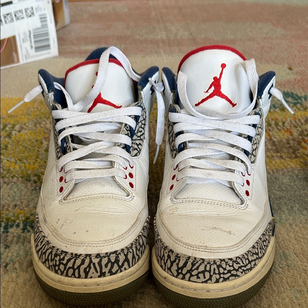 Jordan 3 True Blue Size 11 Used
